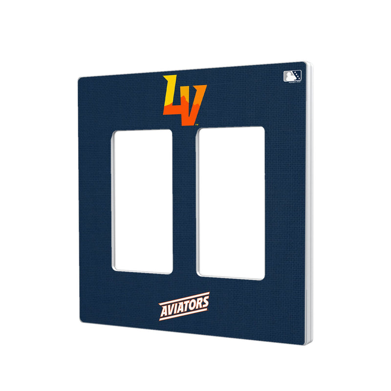 Las Vegas Aviators Solid Hidden-Screw Light Switch Plate