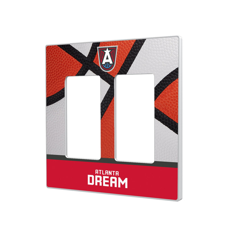 Atlanta Dream Basketball Hidden-Screw Light Switch Plate