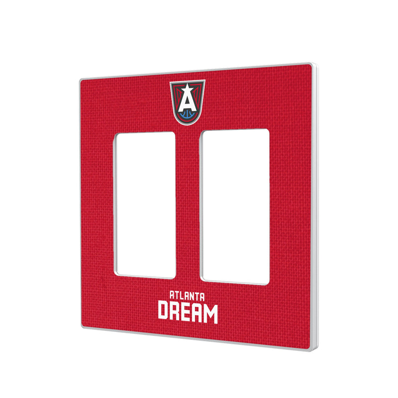 Atlanta Dream Solid Hidden-Screw Light Switch Plate