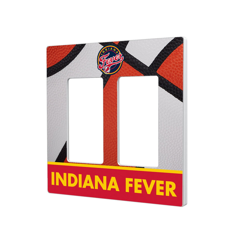 Indiana Fever Basketball Hidden-Screw Light Switch Plate