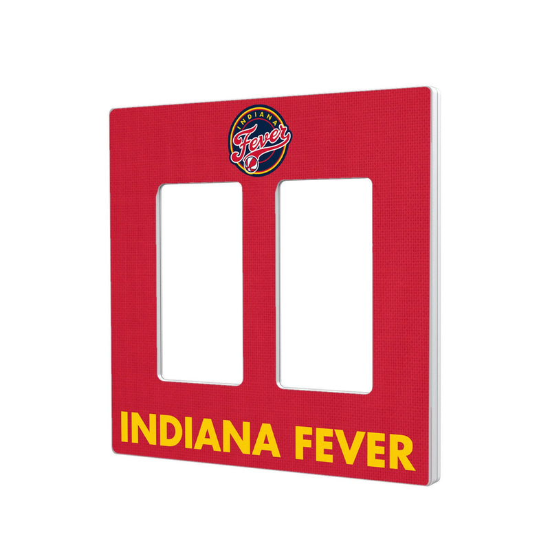 Indiana Fever Solid Hidden-Screw Light Switch Plate