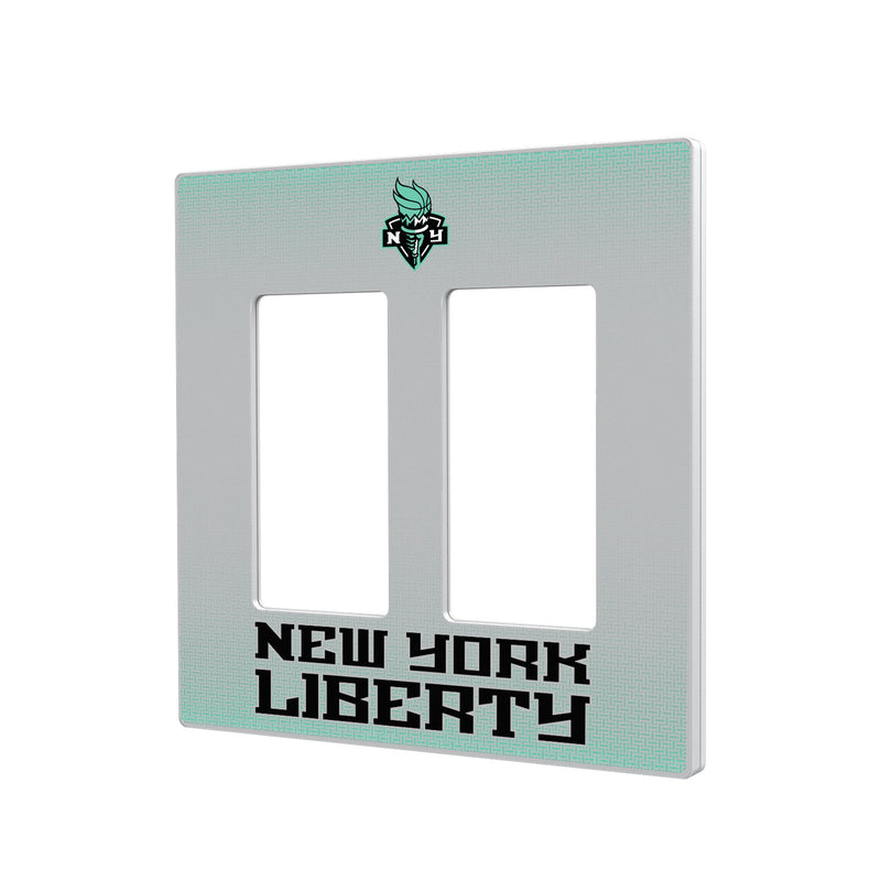 New York Liberty Linen Hidden-Screw Light Switch Plate