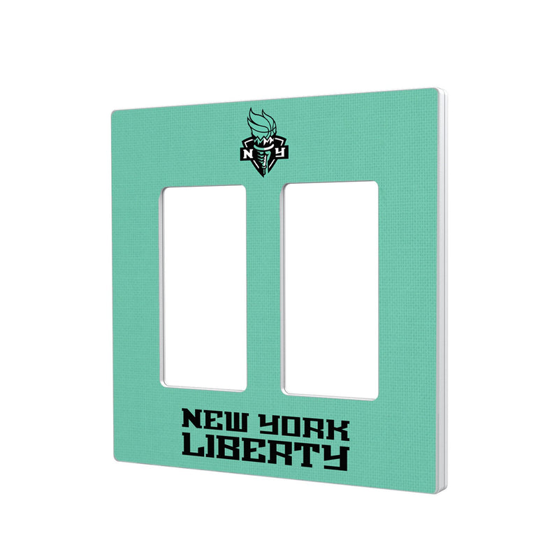 New York Liberty Solid Hidden-Screw Light Switch Plate