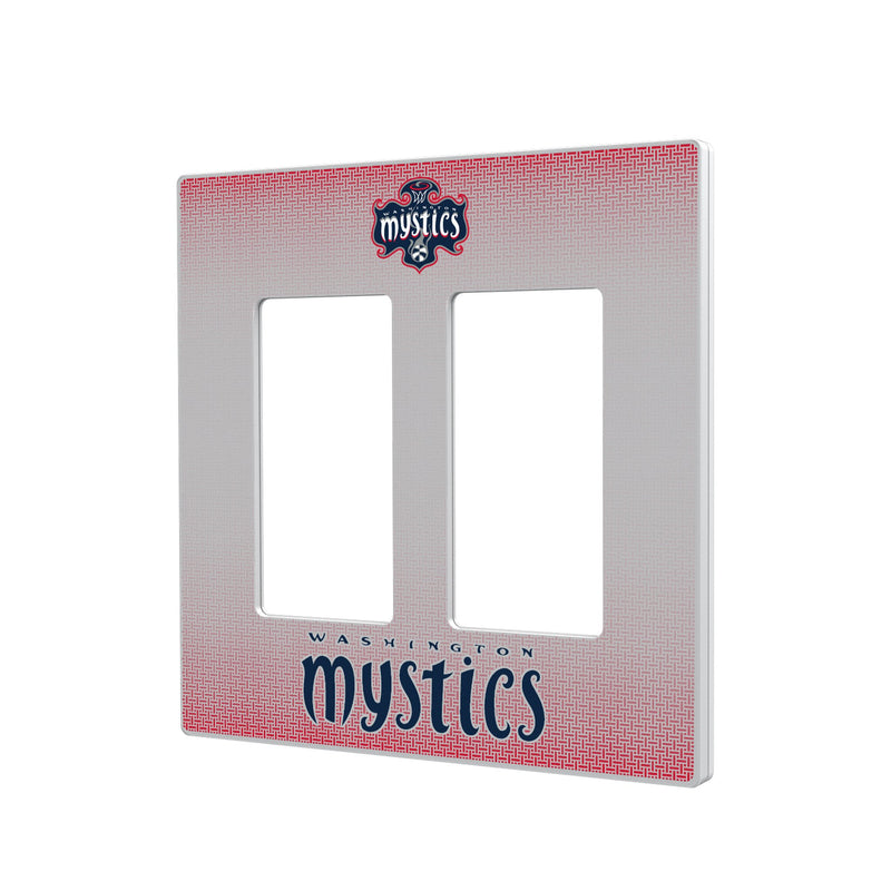 Washington Mystics Linen Hidden-Screw Light Switch Plate