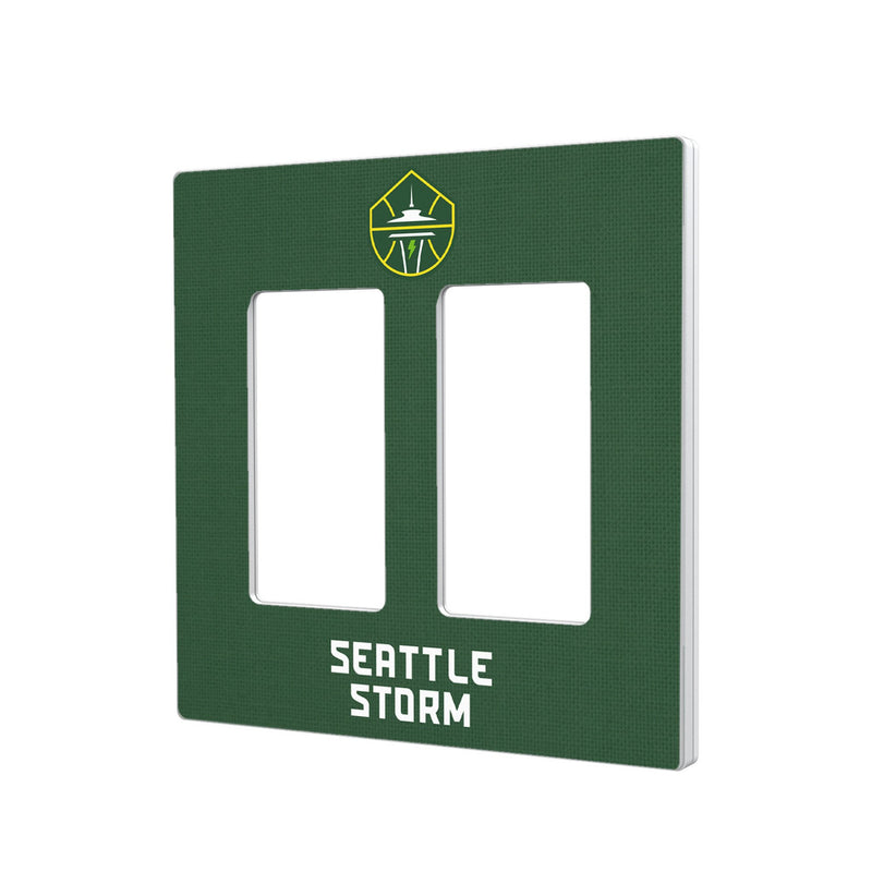 Seattle Storm Solid Hidden-Screw Light Switch Plate