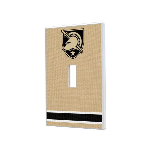 United States Military Academy Black Knights Stripe Hidden-Screw Light Switch Plate