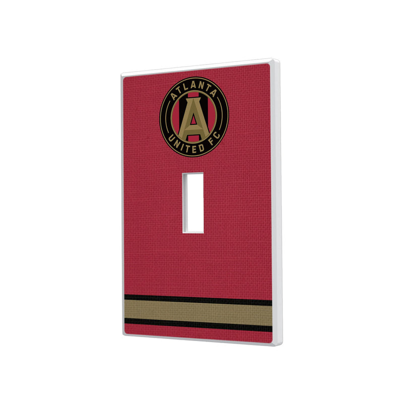 Atlanta United FC  Stripe Hidden-Screw Light Switch Plate