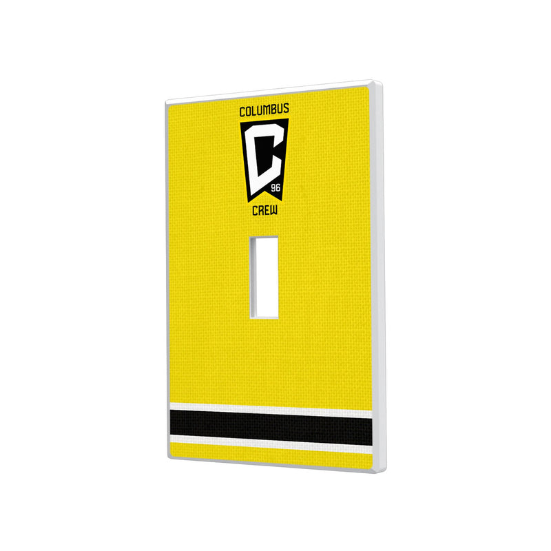 Columbus Crew  Stripe Hidden-Screw Light Switch Plate