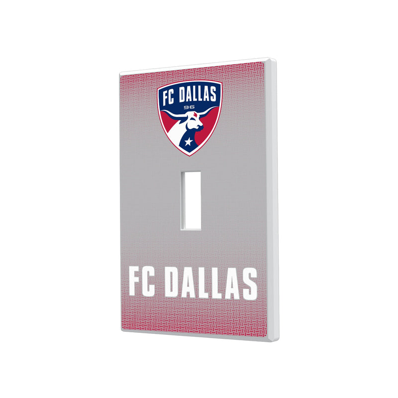 FC Dallas  Linen Hidden-Screw Light Switch Plate