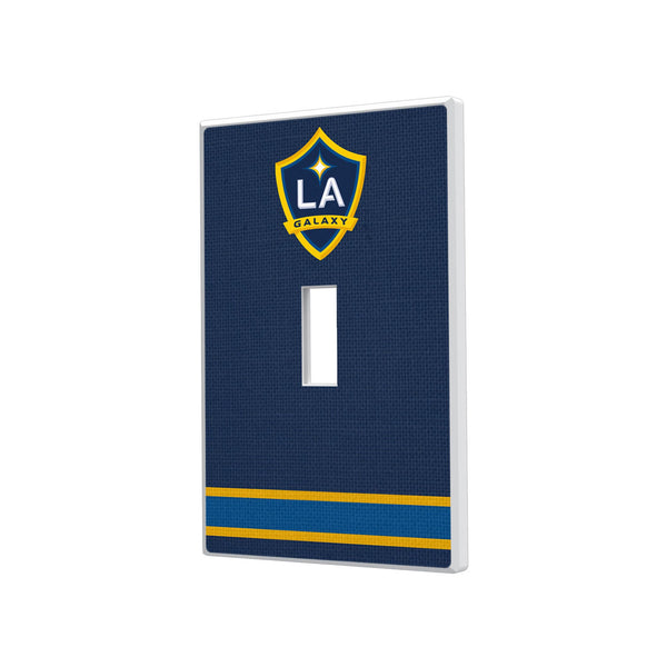 LA Galaxy  Stripe Hidden-Screw Light Switch Plate