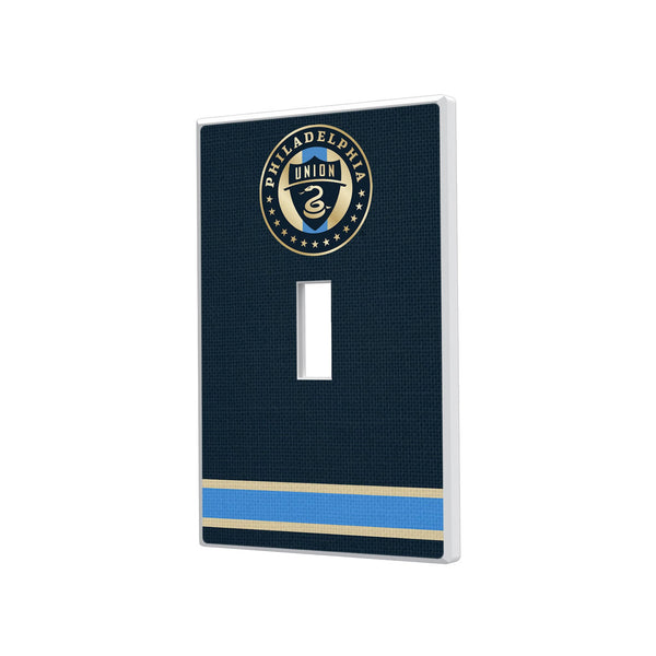 Philadelphia Union   Stripe Hidden-Screw Light Switch Plate