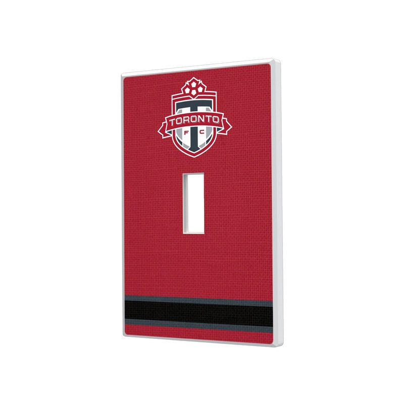 Toronto FC   Stripe Hidden-Screw Light Switch Plate