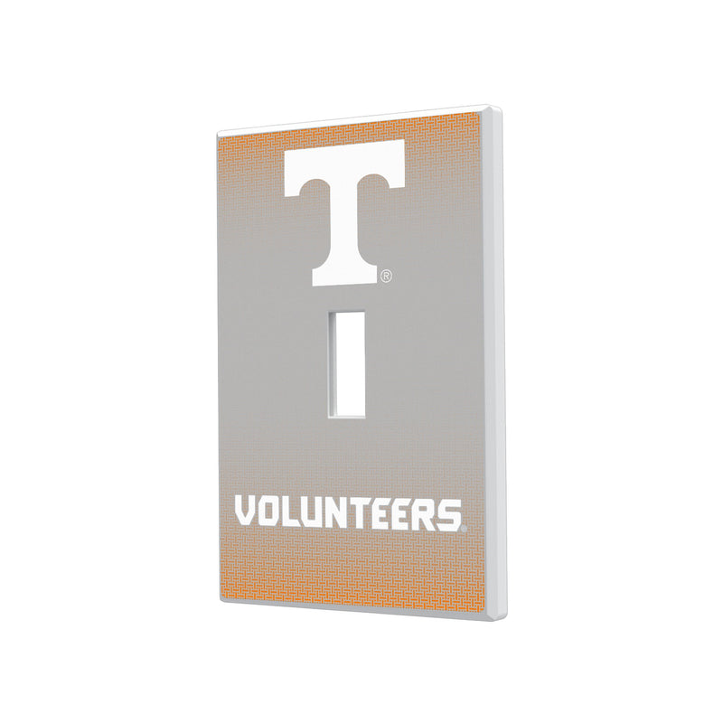 Tennessee Volunteers Linen Hidden-Screw Light Switch Plate