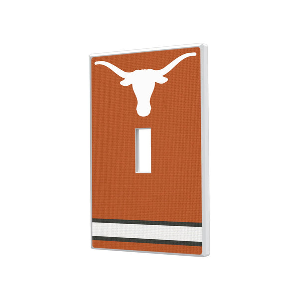 University of Texas Longhorns Stripe Hidden-Screw Light Switch Plate