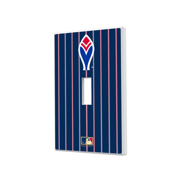 Atlanta Braves 1972-1975 - Cooperstown Collection Pinstripe Hidden-Screw Light Switch Plate