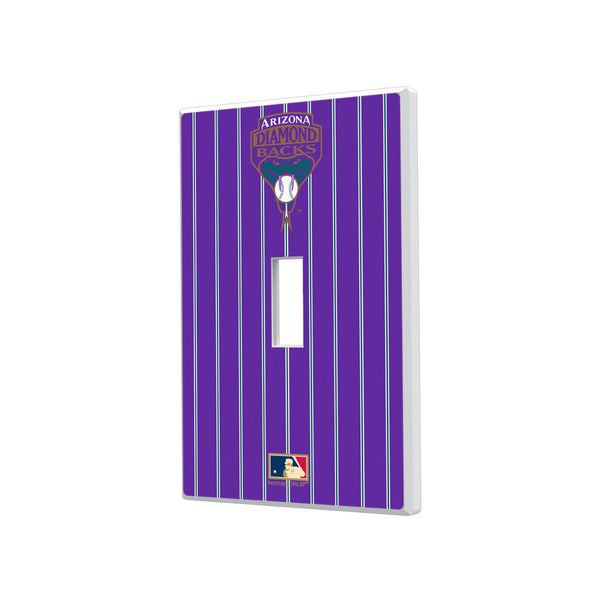 Arizona Diamondbacks 1999-2006 - Cooperstown Collection Pinstripe Hidden-Screw Light Switch Plate