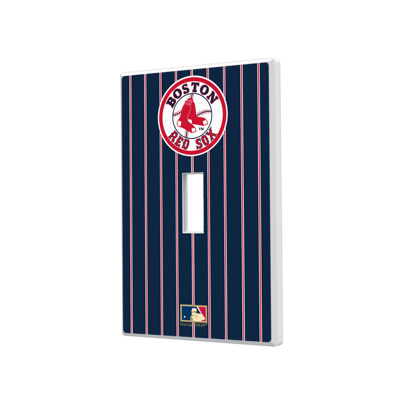 Boston Red Sox 1976-2008 - Cooperstown Collection Pinstripe Hidden-Screw Light Switch Plate