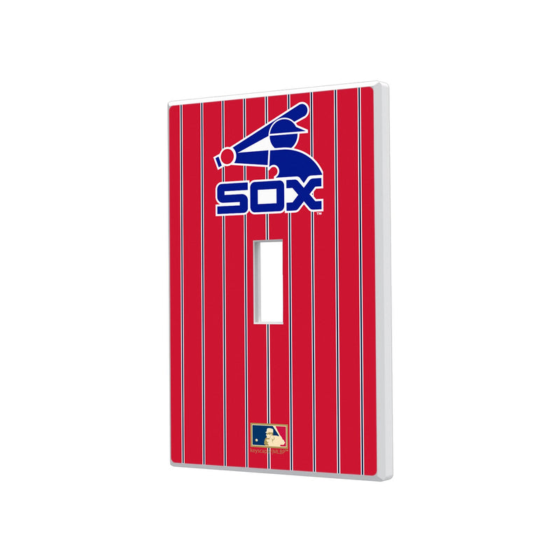 Chicago White Sox 1976-1981 - Cooperstown Collection Pinstripe Hidden-Screw Light Switch Plate