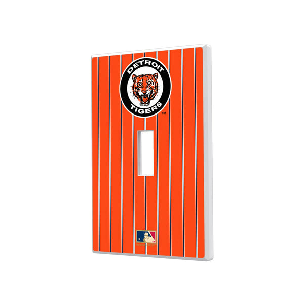 Detroit Tigers 1961-1963 - Cooperstown Collection Pinstripe Hidden-Screw Light Switch Plate