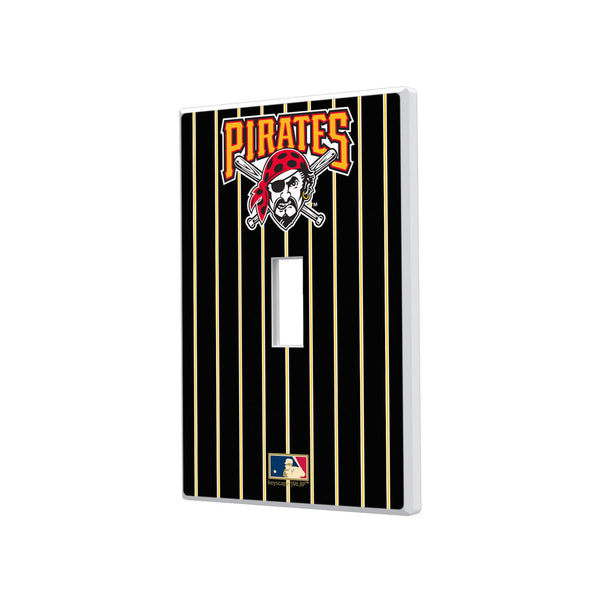 Pittsburgh Pirates 1997-2013 - Cooperstown Collection Pinstripe Hidden-Screw Light Switch Plate