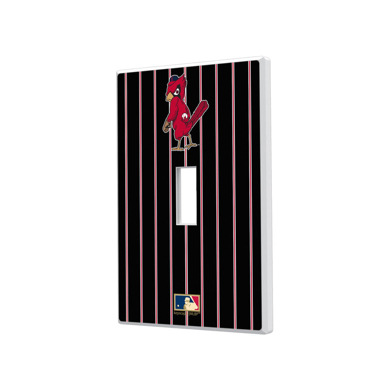 St Louis Cardinals 1950s - Cooperstown Collection Pinstripe Hidden-Screw Light Switch Plate