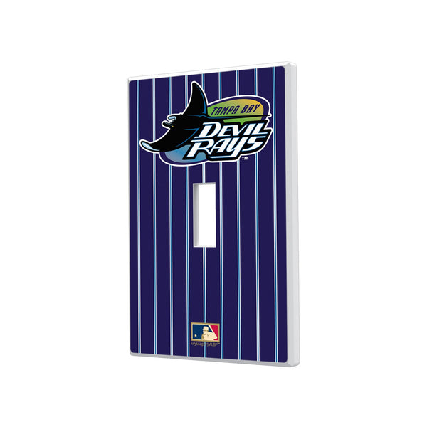 Tampa Bay 1998-2000 - Cooperstown Collection Pinstripe Hidden-Screw Light Switch Plate