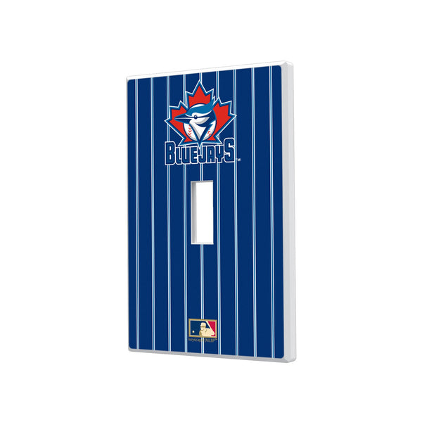 Toronto Blue Jays 1997-2002 - Cooperstown Collection Pinstripe Hidden-Screw Light Switch Plate