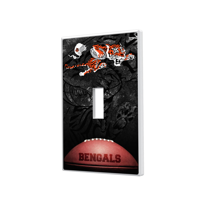 Cincinnati Bengals Historic Collection Legendary Hidden-Screw Light Switch Plate