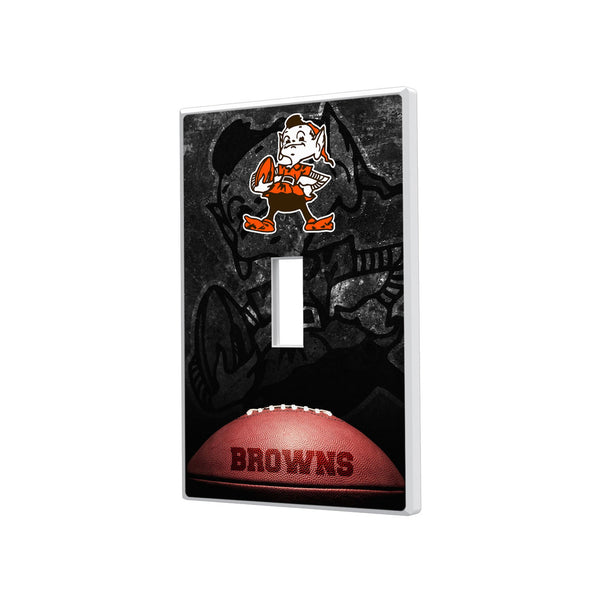 Cleveland Browns Historic Collection Legendary Hidden-Screw Light Switch Plate