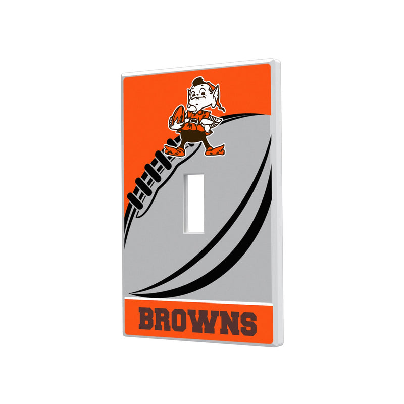 Cleveland Browns Historic Collection Passtime Hidden-Screw Light Switch Plate