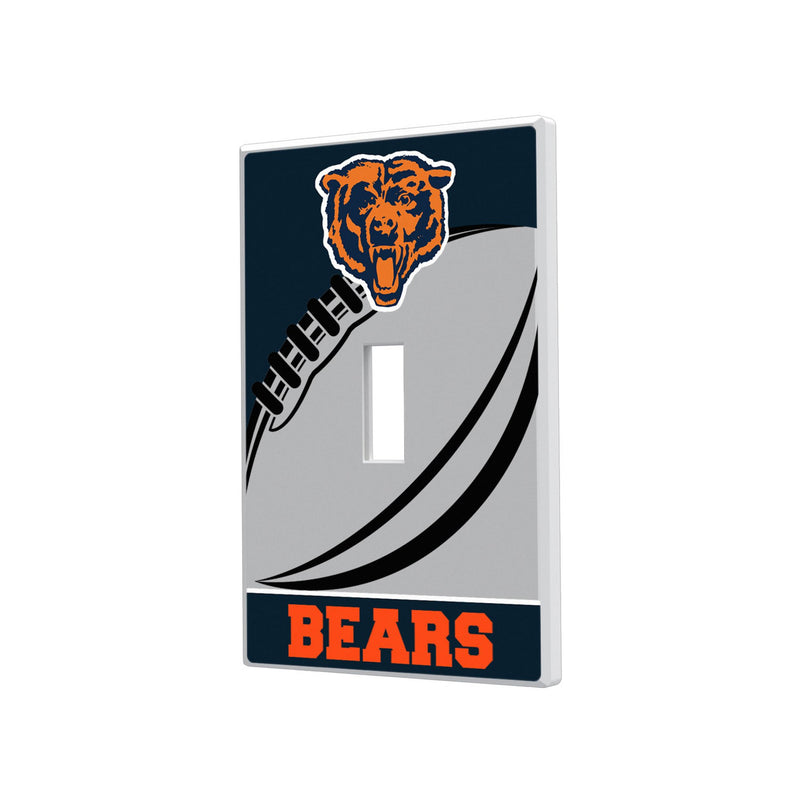 Chicago Bears 1946 Historic Collection Passtime Hidden-Screw Light Switch Plate