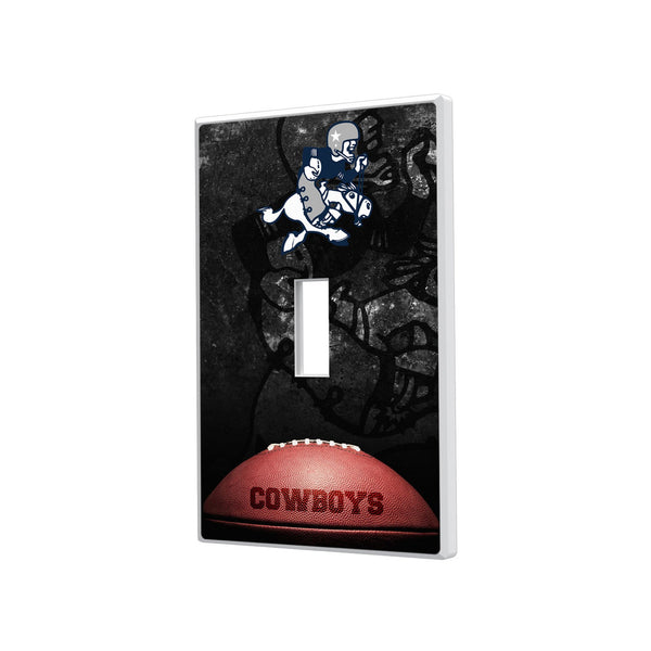 Dallas Cowboys 1966-1969 Historic Collection Legendary Hidden-Screw Light Switch Plate