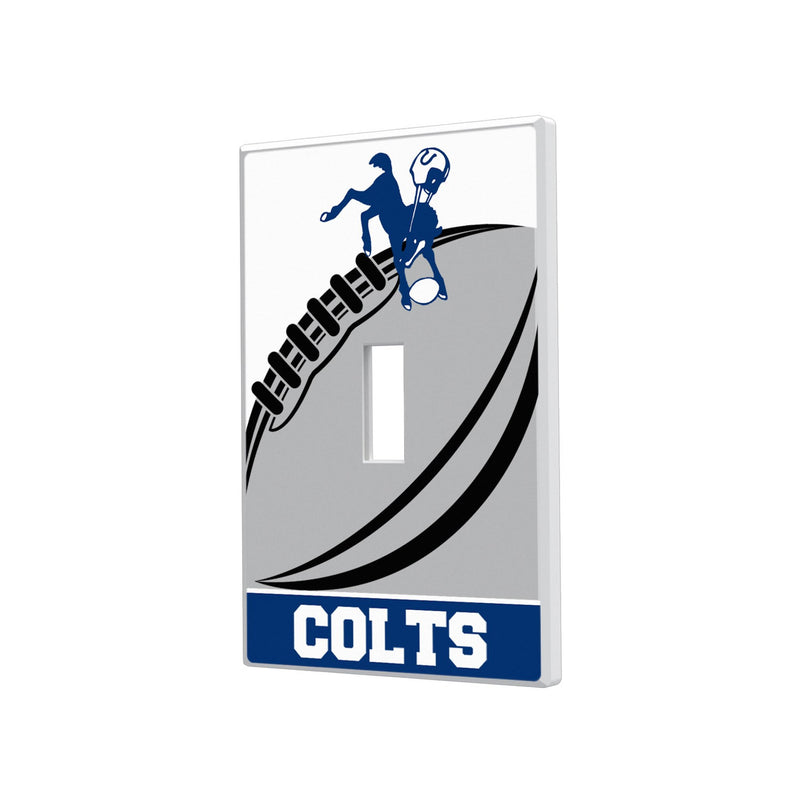 Baltimore Colts 1946 Historic Collection Passtime Hidden-Screw Light Switch Plate