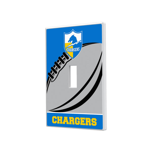 Los Angeles Chargers Historic Collection Passtime Hidden-Screw Light Switch Plate