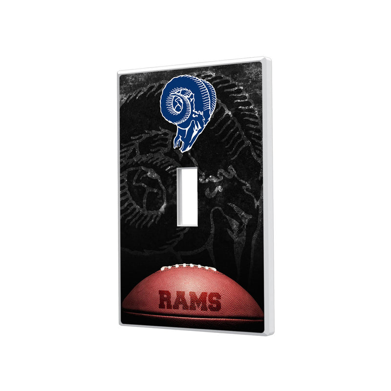 Los Angeles Rams Historic Collection Legendary Hidden-Screw Light Switch Plate