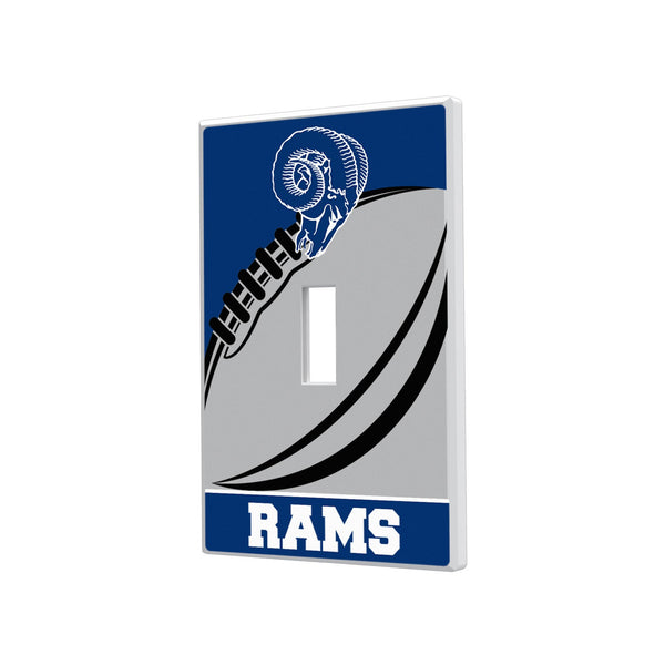 Los Angeles Rams Historic Collection Passtime Hidden-Screw Light Switch Plate