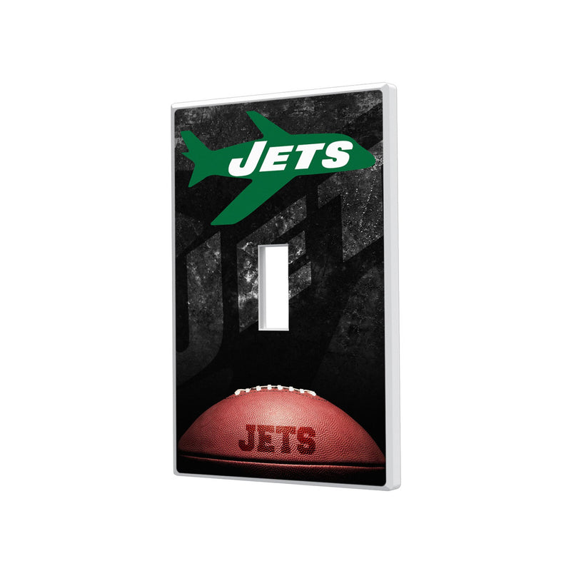 New York Jets 1963 Historic Collection Legendary Hidden-Screw Light Switch Plate