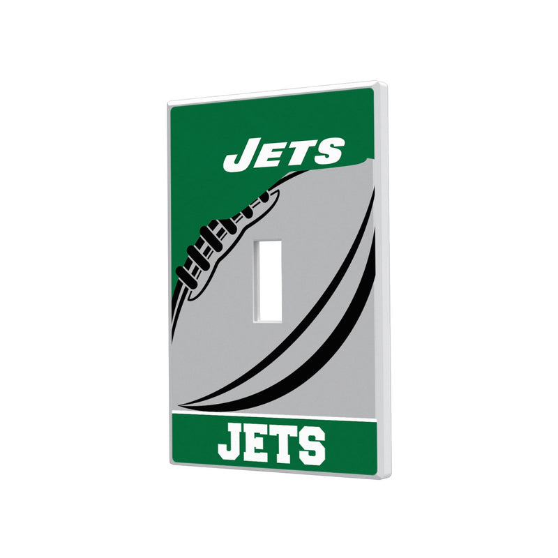 New York Jets 1963 Historic Collection Passtime Hidden-Screw Light Switch Plate