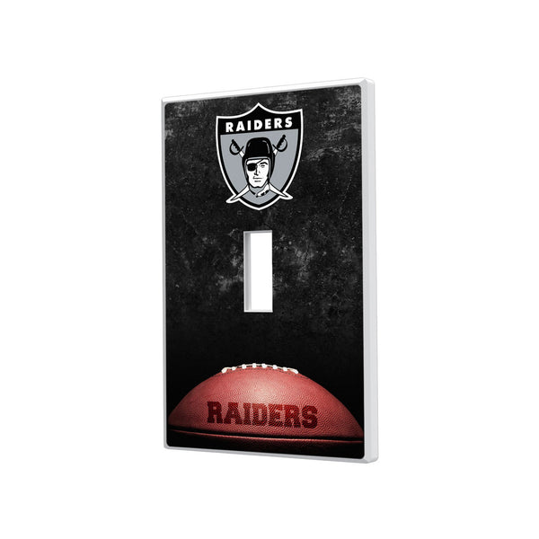 Oakland Raiders 1963 Historic Collection Legendary Hidden-Screw Light Switch Plate