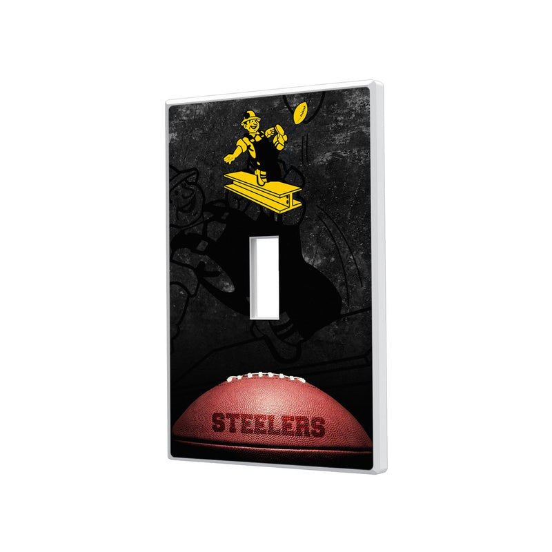 Pittsburgh Steelers 1961 Historic Collection Legendary Hidden-Screw Light Switch Plate