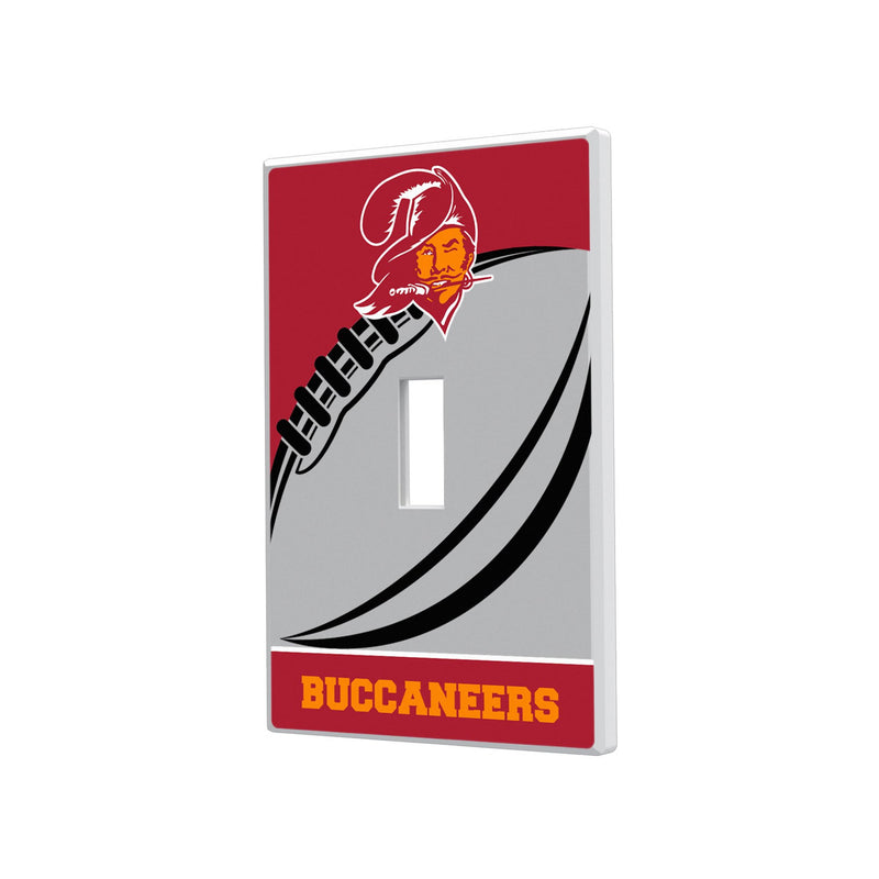 Tampa Bay Buccaneers Historic Collection Passtime Hidden-Screw Light Switch Plate