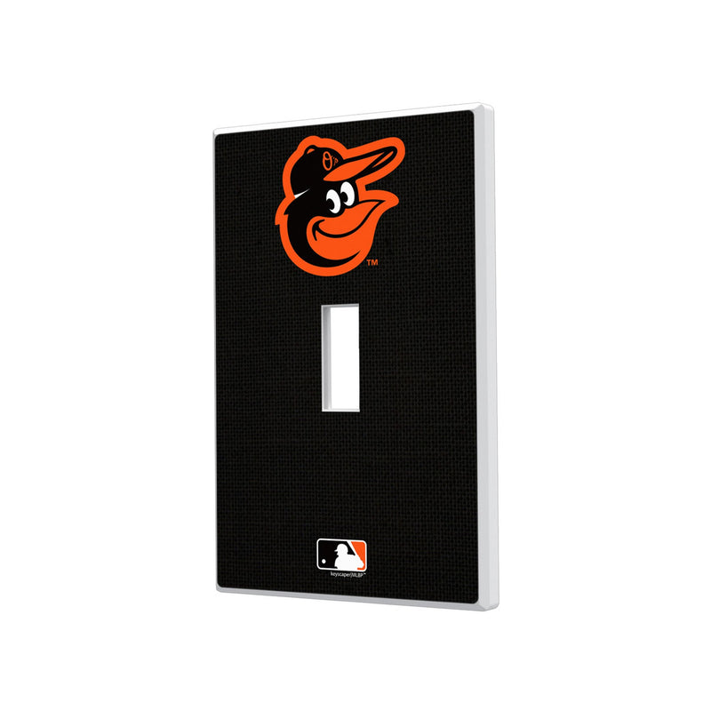 Baltimore Orioles Solid Hidden-Screw Light Switch Plate