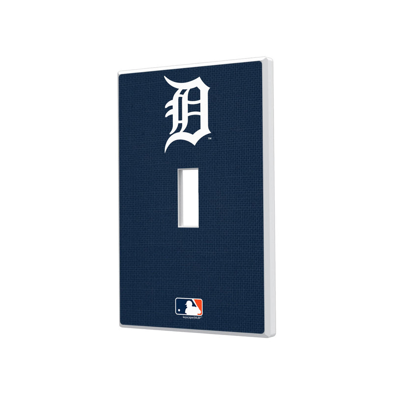 Detroit Tigers Solid Hidden-Screw Light Switch Plate