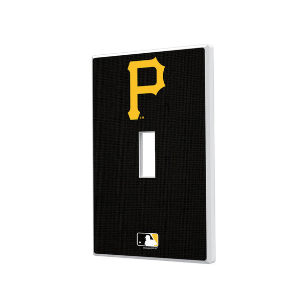 Pittsburgh Pirates Solid Hidden-Screw Light Switch Plate