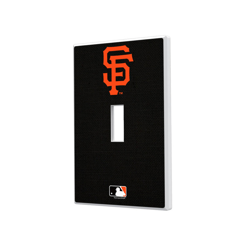 San Francisco Giants Solid Hidden-Screw Light Switch Plate