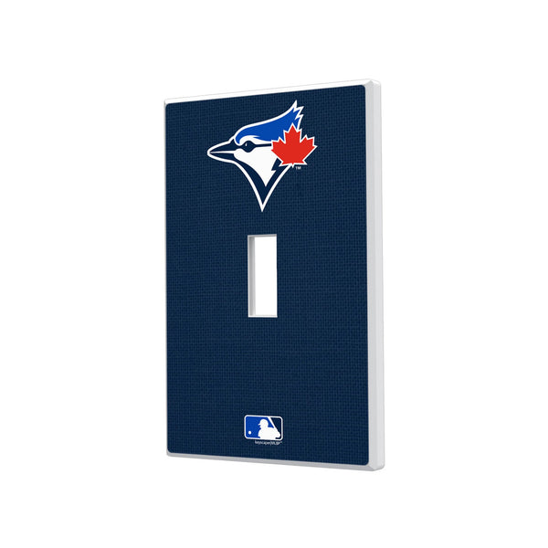 Toronto Blue Jays Solid Hidden-Screw Light Switch Plate