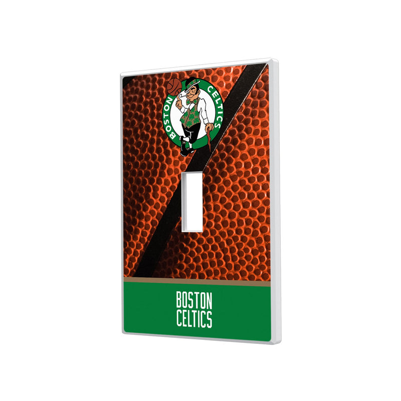 Boston Celtics Basketball Hidden-Screw Light Switch Plate