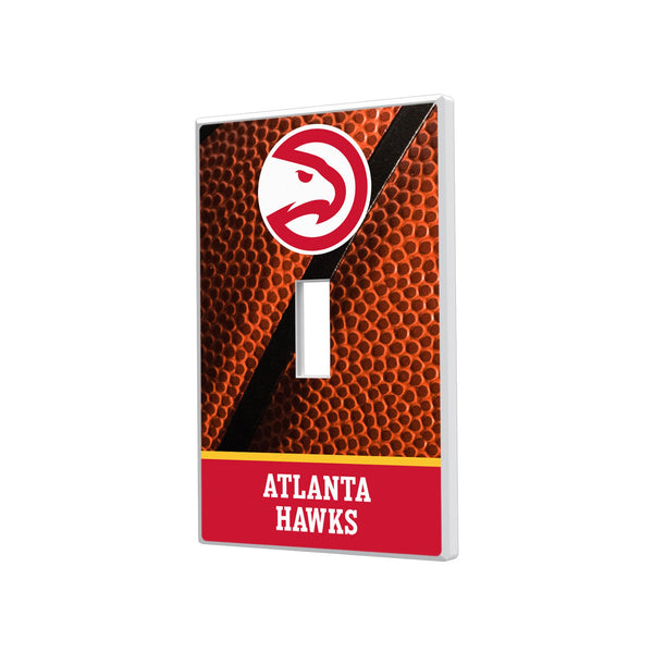 Atlanta Hawks Basketball Hidden-Screw Light Switch Plate