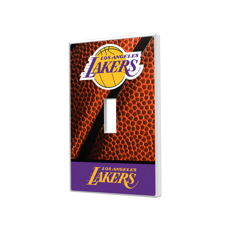 Los Angeles Lakers Basketball Hidden-Screw Light Switch Plate