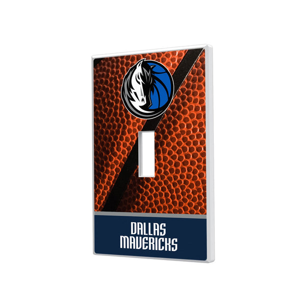 Dallas Mavericks Basketball Hidden-Screw Light Switch Plate